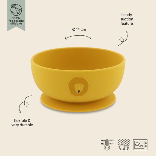 Trixie Silicone Bowl with Suction Cup