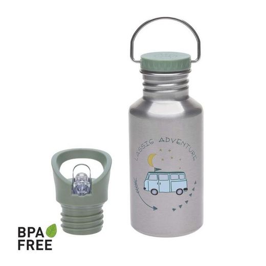 LÄSSIG 500ml stainless steel bottle
