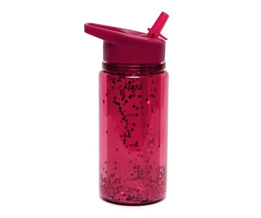 Glitzernde Tutete-Tritan-Flasche