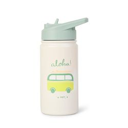 Thermoflasche mit Strohhalm 350 ml. SARO