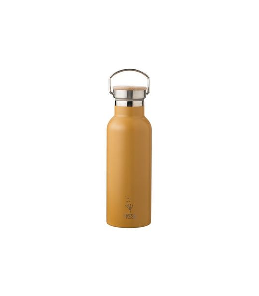 Botella térmica lisa 500ml con tapón de recambio Fresk