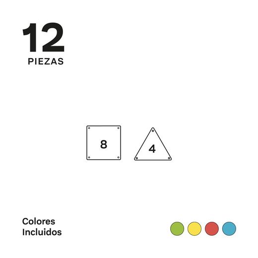 Braintoys Imanix Classic 12 piezas