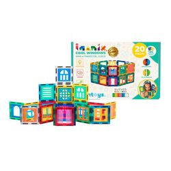 Braintoys Imanix Cool Windows 40 peças (20 unidades + 20 cliques)