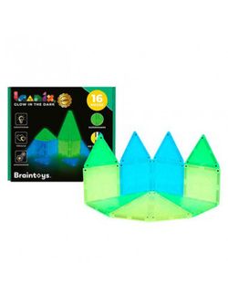 Braintoys Imanix Glow in the Dark 16 piezas
