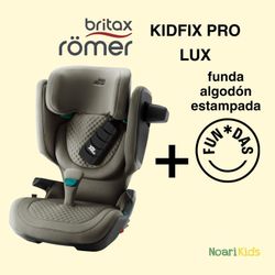 Britax Römer Kidfix PRO (Lux) com capa Fun*das BCN