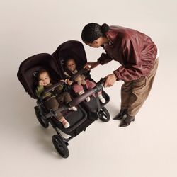 Bugaboo Donkey 6 GEMELAR completo (con dos sillas y dos capazos)