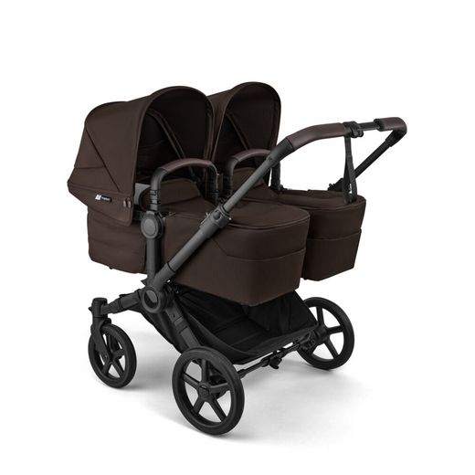 Bugaboo Donkey 6 GEMELAR completo (con dos sillas y dos capazos)