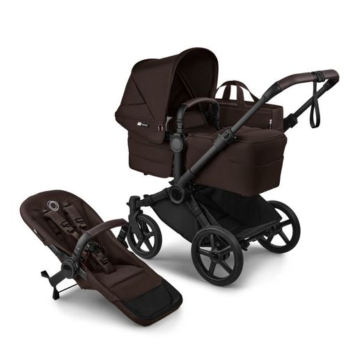 Bugaboo Donkey 6 GEMELAR completo (con dos sillas y dos capazos)