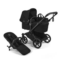 Bugaboo Donkey 6 GEMELAR completo (con dos sillas y dos capazos)