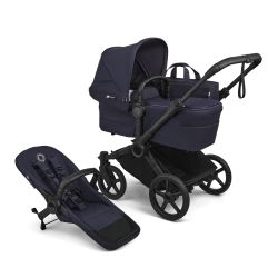 Bugaboo Donkey 6 GEMELAR completo (con dos sillas y dos capazos)