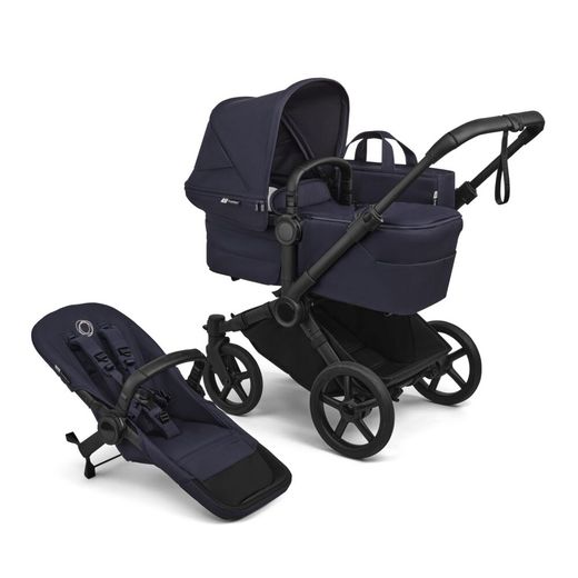 Bugaboo Donkey 6 GEMELAR completo (con dos sillas y dos capazos)