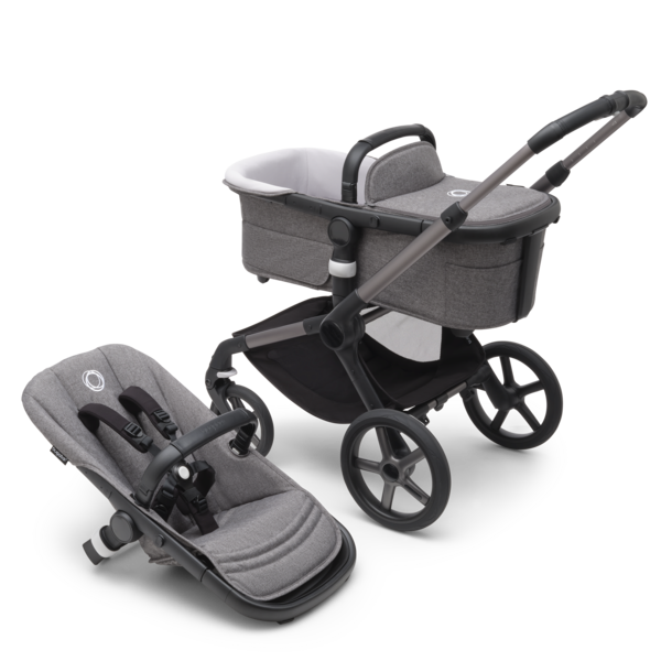 Bugaboo Fox 5 Renew base grafito/negro clásico