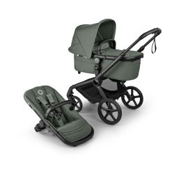 Bugaboo Fox 5 Renew completo negro/verde bosque-verde bosque