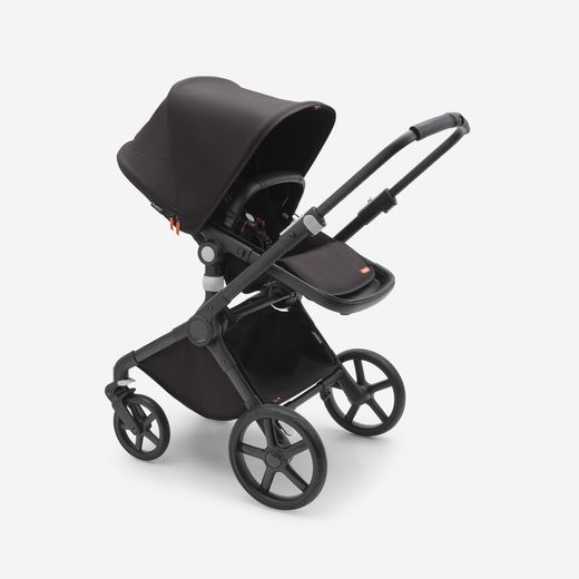 Bugaboo Fox Cub completo negro/negro medianoche-negro medianoche