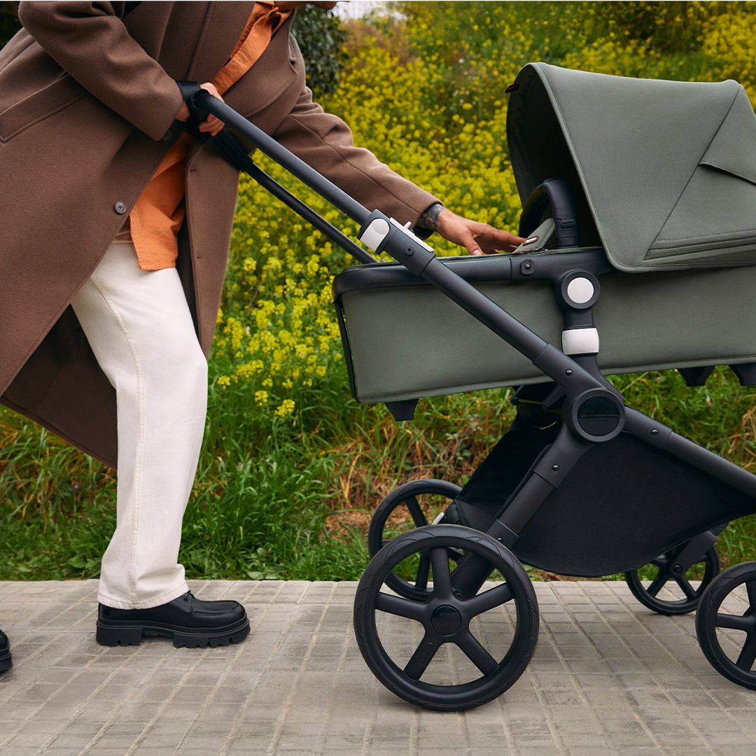 Bugaboo Fox Cub Complete Black/Midnight Black-Midnight Black  Nori Baby  Store