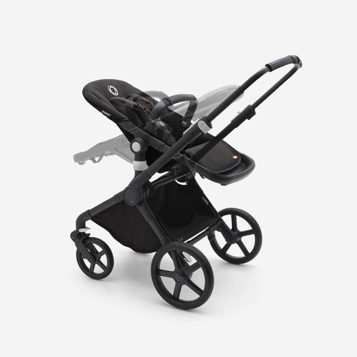 Bugaboo Fox Cub completo negro/negro medianoche-negro medianoche