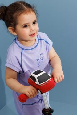 Micro Buddy Head Car Microlinen