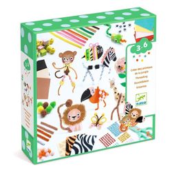 Coffret créatif Créer Animaux de la Jungle Djeco