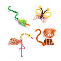 Coffret créatif Créer Animaux de la Jungle Djeco