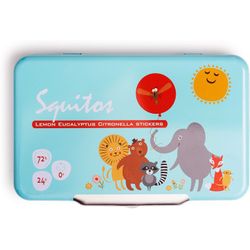 Caja de 24 parches antimosquitos 100% naturales - Squitos