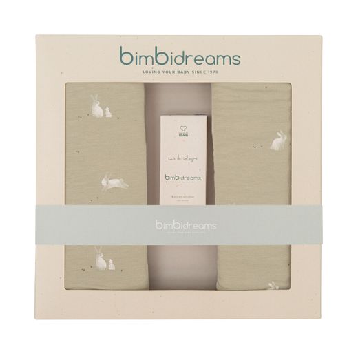 Caixa regal (gases bambú + aigua de colònia) Bimbidreams