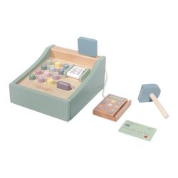 Caixa registradora amb escaner menta Little Dutch