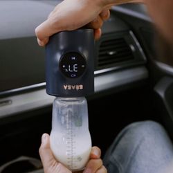 Calienta-prepara biberones Milk Nomad Béaba Night blue