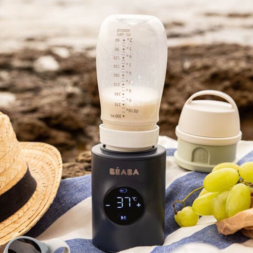 Calienta-prepara biberones Milk Nomad Béaba Night blue