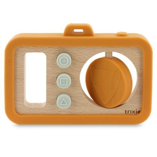 Fotocamera Trixie in legno-silicone