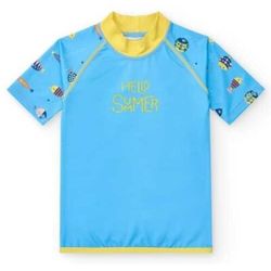 Camiseta con protección UPF 50+ Peces BTBOX