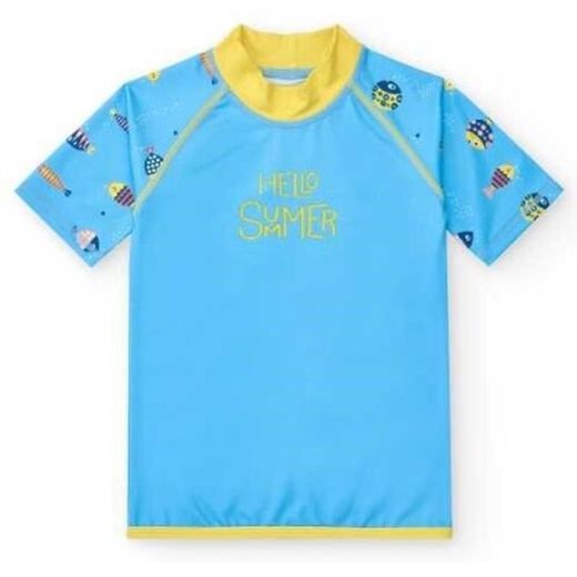 Camiseta con protección UPF 50+ Peces BTBOX