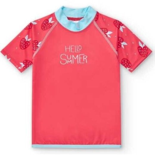 T-shirt BTBOX Fraises avec protection UPF 50+