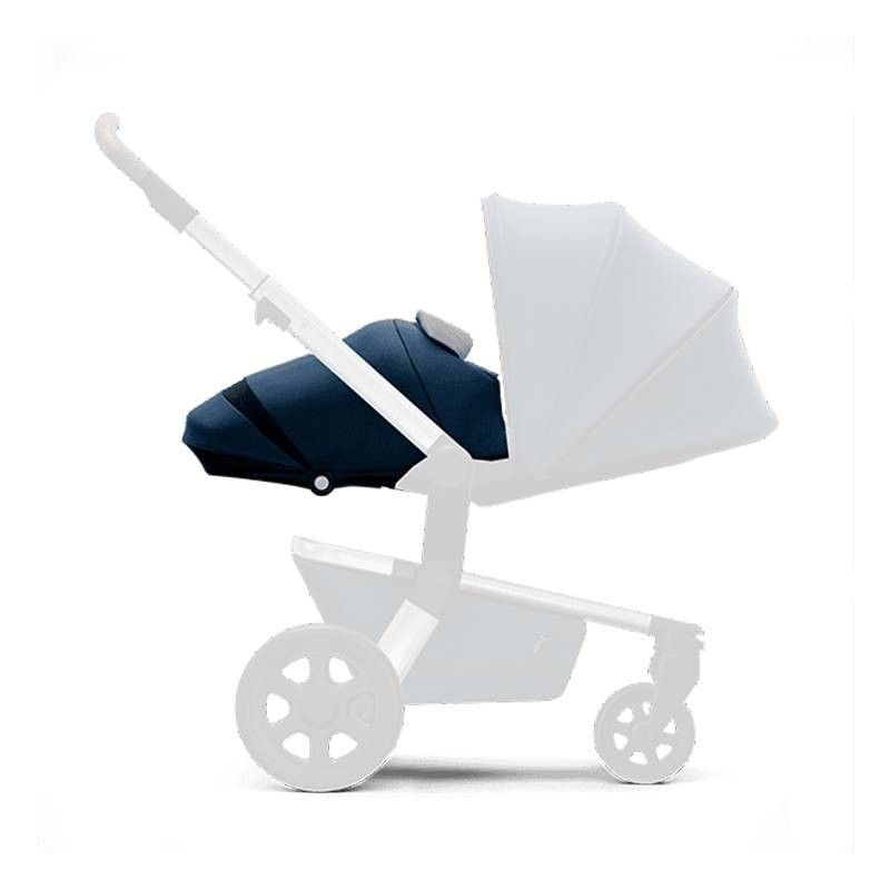 Capazo blando efecto nido Joolz Hub/Hub+ Classic Blue