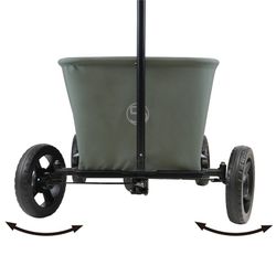 Montessori 509 Crew Grauer zusammenklappbarer Transportwagen