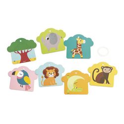 Cartas táctiles sabana Janod