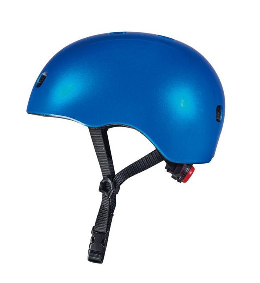 Electric Blue Micro Helmet with LED Light