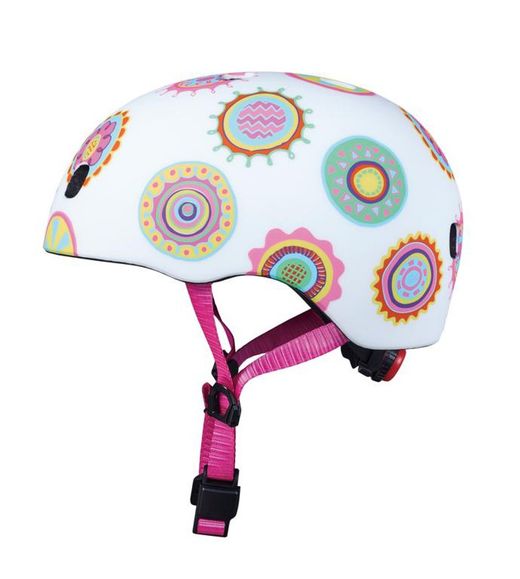 Mikro-Polka-Dot-Helm mit LED-Licht