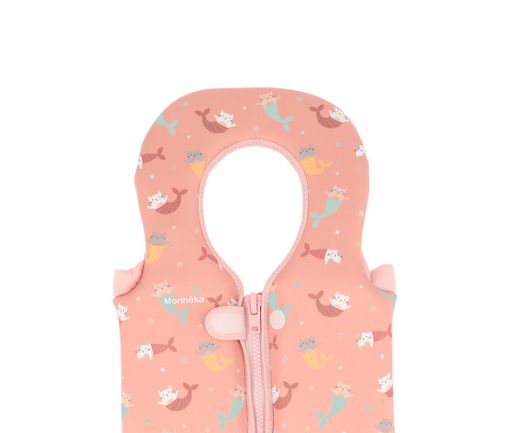 Chaleco Flotador Aprendizaje Mermaid Cats (Talla 1-2 años)