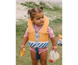 Chaleco Flotador Aprendizaje Stripes Blues & Beyond (Talla 1-2 años)