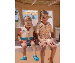 Chaleco Flotador Aprendizaje Whale Teal (Talla 1-2 años)