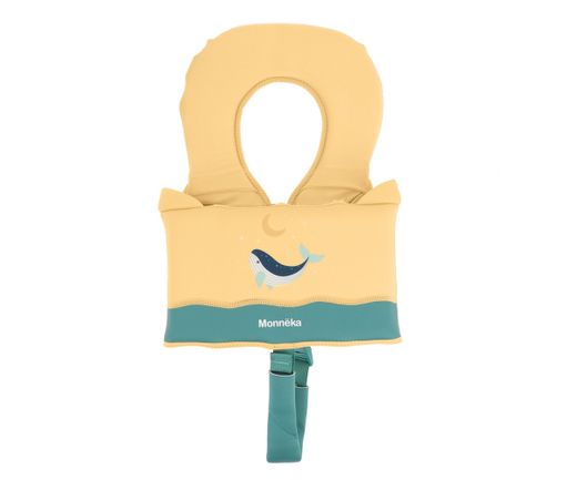 Chaleco Flotador Aprendizaje Whale Teal (Talla 1-2 años)