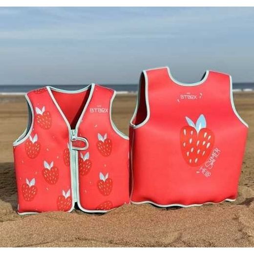 Gilet galleggiante BTBOX con fragole