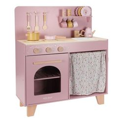 Cocina de Juguete de madera Rosa FSC - Little Dutch