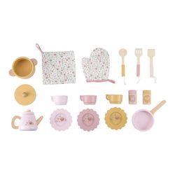 Cocina de Juguete de madera Rosa FSC - Little Dutch