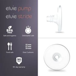 Elvie Cushions soft silicone reducing pads (pack of 2)