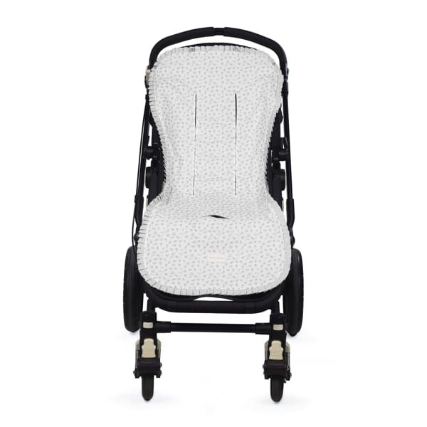 Colchoneta Little Bloom Pasito a Pasito Flor gris