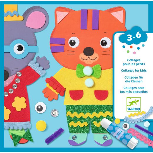 Collage Animals divertits Djeco