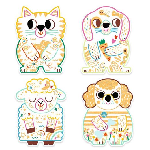 Colorear Animales domésticos Djeco