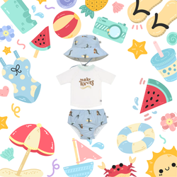 Conjunto de baño Lassig - Cocodrile