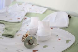 Cotton newborn outfit (Jacket + leggings) - Sonpetit